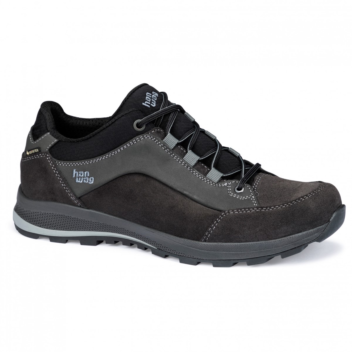 Hanwag Banks Low GTX - Asphalt/Black